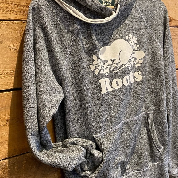 Roots | Salt and Pepper Original Kanga Hoodie - Picture 8 of 10